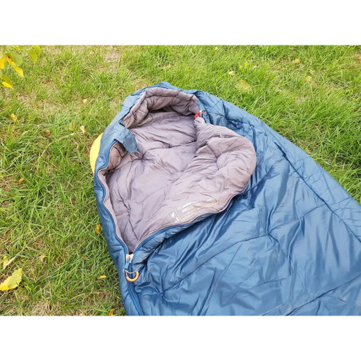 Спальный мешок Pinguin Topas (-1/-7°C), 195 см - Left Zip, Grey (PNG 231380) 2020