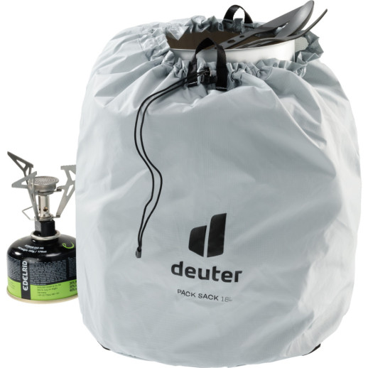 Упаковочный чехол-мешок DEUTER Pack Sack 18 цвет 4012 tin