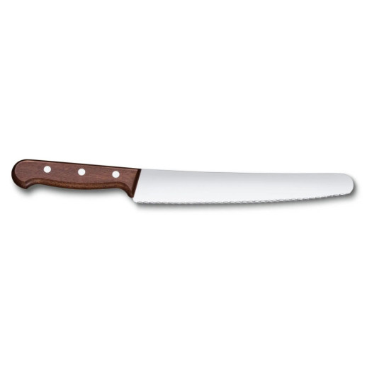 Кухонный нож Wood Bread&Pastry 22см волн. с дерев. ручкой (GB)