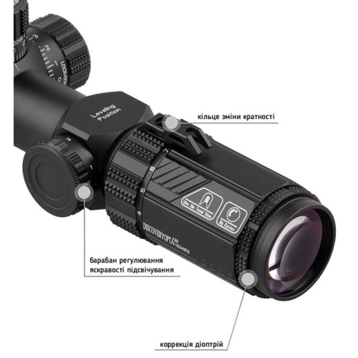 Прицел Discovery Optics HS 4-16X44SFIR FFP 30mm с подсветкой (231203)