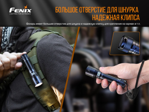 Фонарь ручной Fenix ​​C6V3.0 (Поврежденная упаковка / ремонт драйвера питания)