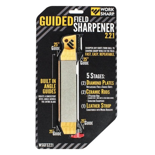 Work Sharp Guided Field Sharpener 221 Точилка ручная поштучно (витринный образец / поврежденная упаковка)