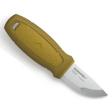 Нож Morakniv Eldris, нержавеющая сталь, шнурок, огниво желтый