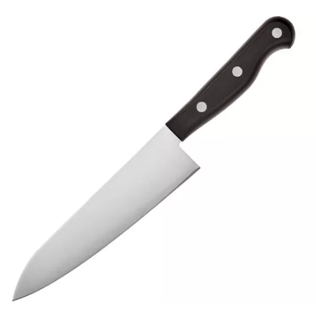Нож кухонный Shimomura Kitchen Knife Slim Chef, 180мм
