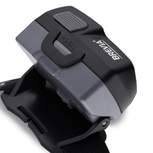 Фонарь налобный Brevia 470Lm, 4 режима, 2xAA, IP64