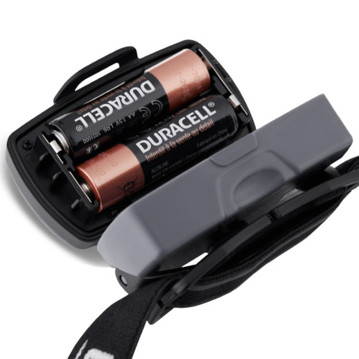 Фонарь налобный Brevia 470Lm, 4 режима, 2xAA, IP64