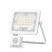Прожектор VIDEX 10W 5000K с датчиком движения и освещения 220V White (VL-F2e-105W-S)