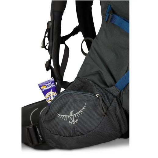 Рюкзак Osprey Aether Plus 70 black - S/M - черный