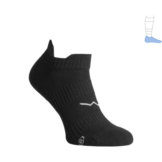 Функциональные носки защитные летние Protector LowDry черные S^39-42