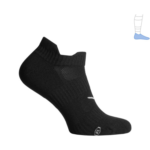 Функциональные носки защитные летние Protector LowDry черные S^39-42