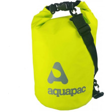 Гермомешок AQUAPAC с ремнем через плечо Trailproof Drybag - 15L (acid green) w/strap зеленый