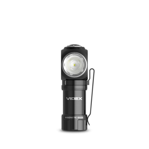 Портативный светодиодный фонарик VIDEX VLF-A055H 600Lm 5700K (открытая коробка/замененный светодиод)