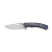 Нож складной туристический Weknife Dracarys, (9.1 см) Böhler M390 / титан 6AL4V пламенный