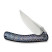 Нож складной туристический Weknife Dracarys, (9.1 см) Böhler M390 / титан 6AL4V пламенный