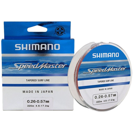 Шоклидер Shimano Speedmaster Tapered Surf Line 220m 0.26-0.57mm 4.6-17.0kg