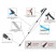 Трекинговая палка 3-сек. Naturehike Men ST 01 6061 AL NH17D001-Z, алюминий, зеленый