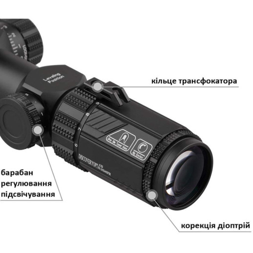 Прицел Discovery Optics HS 6-24X44SFIR FFP 30mm подсветка (231002)