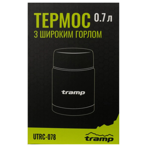 Термос Tramp с широким горлом 0,7л UTRC-078