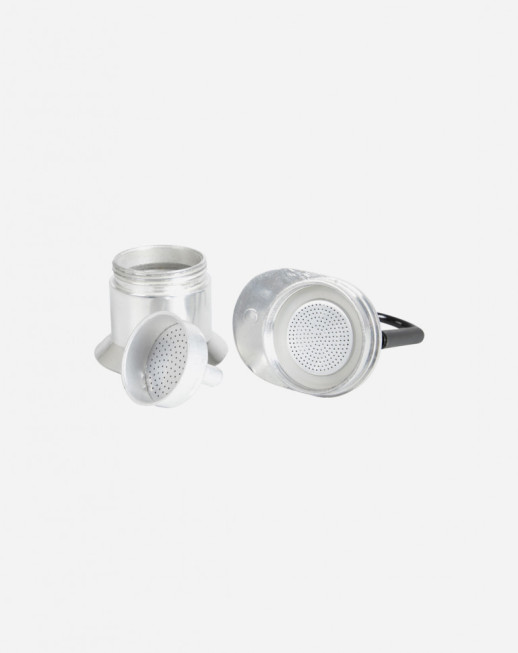 Кофеварка Bo-Camp алюминиевая 1-персона, серая (2200535)