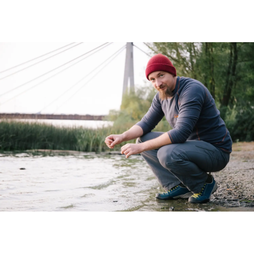 Термобелье мужское Tramp Microfleece комплект (футболка+штаны) grey UTRUM-020, UTRUM-020-grey-L