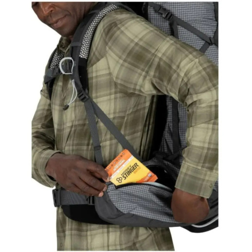 Рюкзак Osprey Aether Pro 75 silver lining - L/XL - серый