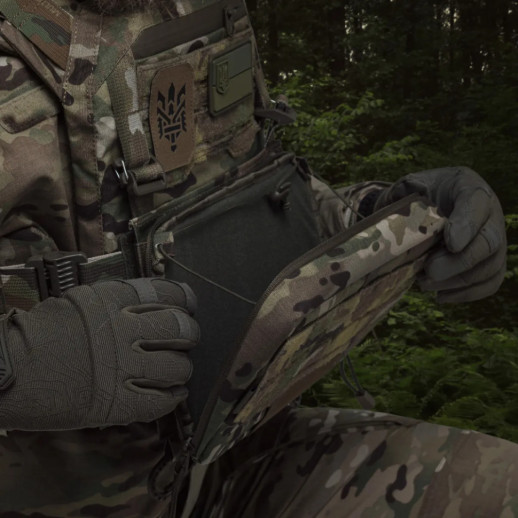 Административный подсумок Ukrarmor PRO. Cordura 500D. Крепление Molle Мультикам