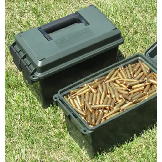 Кейс MTM 19х34х22 см, .50 BMG д/патронов 50кал. зеленый. forest green