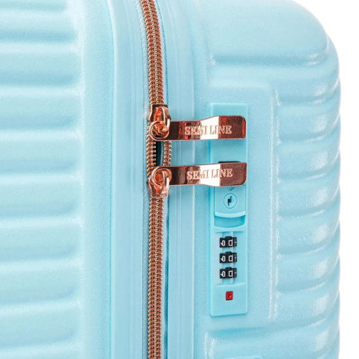 Чемодан Semi Line 28" (L) Light Blue (T5728-3)