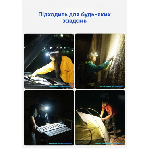 Фонарь Wuben H4, песочный