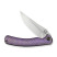 Нож складной туристический Weknife Dracarys, (9.1 см) Böhler M390 / титан 6AL4V фиолетовый/золотой