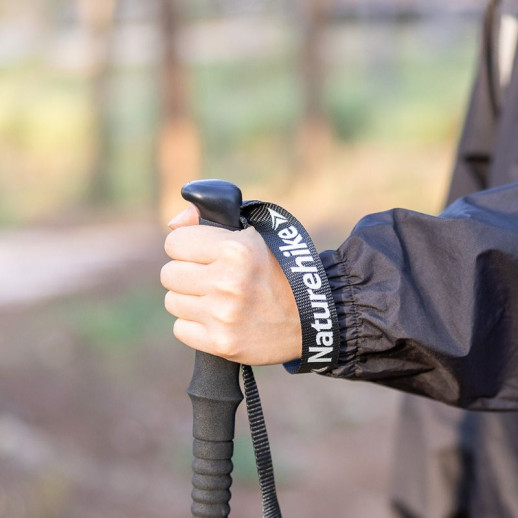 Трекинговая палка 3-сек. Naturehike Men ST 01 6061 AL NH17D001-Z, алюминий, золотистая