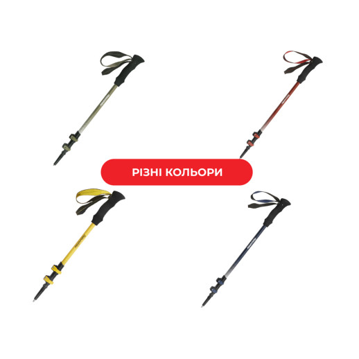 Трекинговая палка Naturehike CNK2300DS010, 100 см, желтая