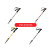 Трекинговая палка Naturehike CNK2300DS010, 100 см, желтая