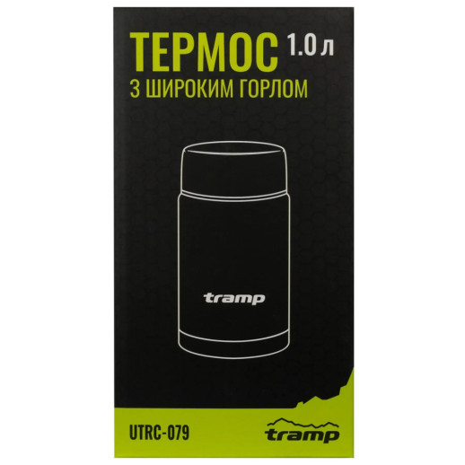 Термос Tramp с широким горлом 1,0л UTRC-079