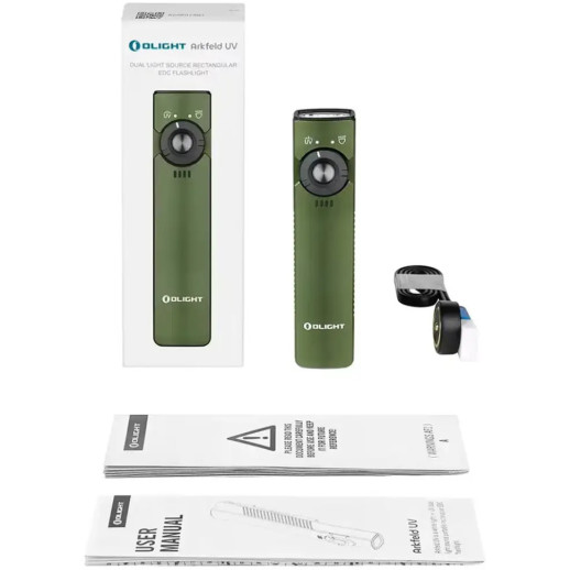 Фонарь Olight Arkfeld UV NW OD Green