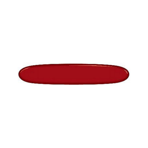 Накладка на нож 84мм oval red передняя из лого (F+)