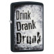Зажигалка Zippo 218 Drink Drank Drunk Design 29618