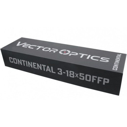Прицел оптический Vector Optics Continental 3-18x50 (34 мм) illum. FFP VCT-34