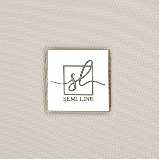 Чемодан Semi Line 24" (M) Ecru/Brown (T5670-3)