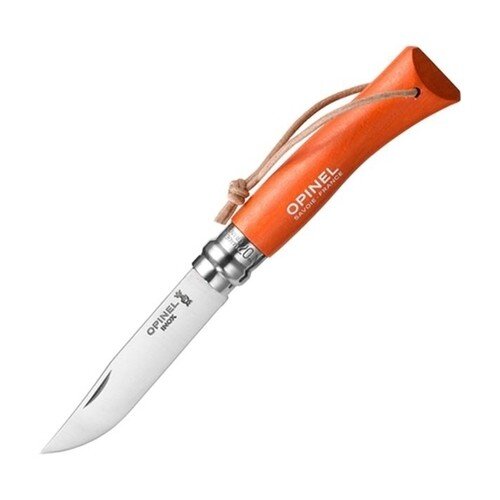 Нож Opinel 7 VRI Trekking, оранжевый 30440