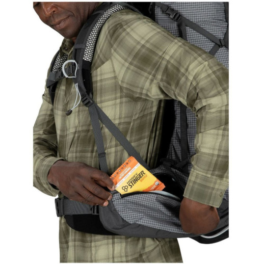 Рюкзак Osprey Aether Pro 75 silver lining - S/M - серый