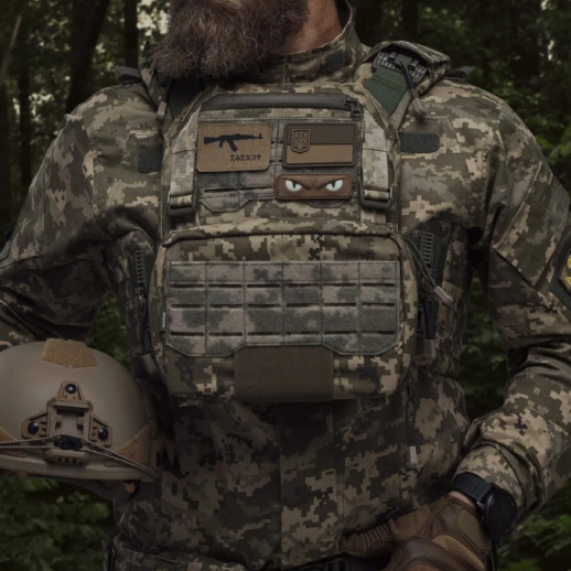 Административный подсумок Ukrarmor PRO. Cordura 500D. Крепление Molle Пиксель