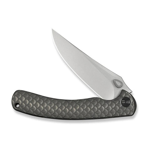 Нож складной туристический Weknife Dracarys, (9.1 см) Böhler M390/титан 6AL4V серый