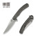 Нож складной туристический Weknife Dracarys, (9.1 см) Böhler M390/титан 6AL4V серый