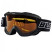 Маска для лыж и сноуборда Blizzard 911 DAX black matt-amber