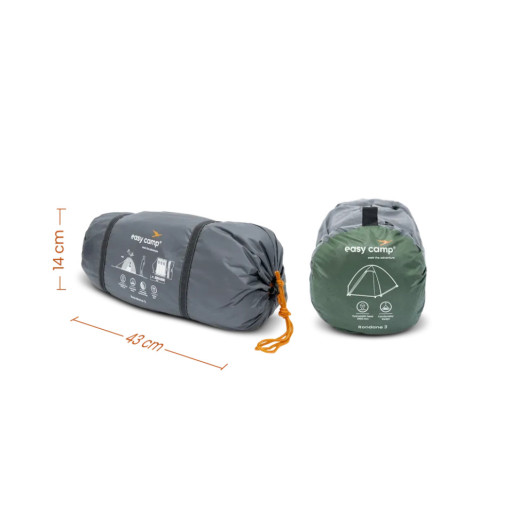 Палатка трехместная Easy Camp Rondane 3 (120470)