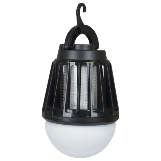 Фонарь-истребитель насекомых Bo-Camp Atom WP Rechargable 180 Lumen Black (5818804)