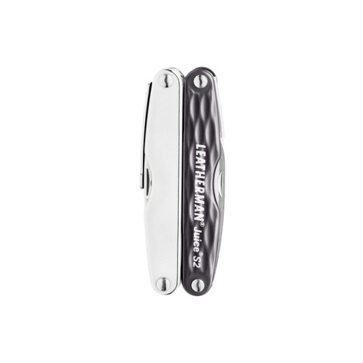 Мультитул Leatherman Juice S2 - Granite gray с кожаным чехлом