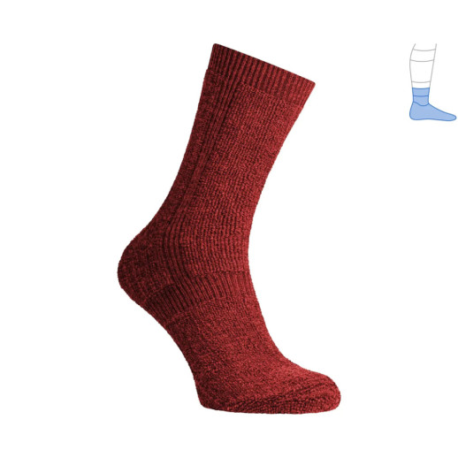 Термоноски Protector ShortWinter красные зимние защитные L 44-46