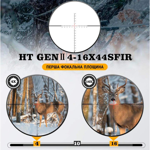 Прицел Discovery Optics HT-GEN2 4-16X44SFIR 30mm подсветка (230701-2)